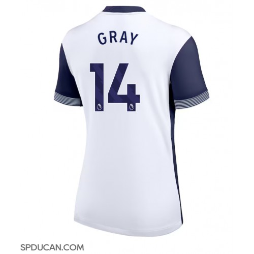 Zenski Nogometni Dres Tottenham Hotspur Archie Gray #14 Domaci 2024-25 Kratak Rukav